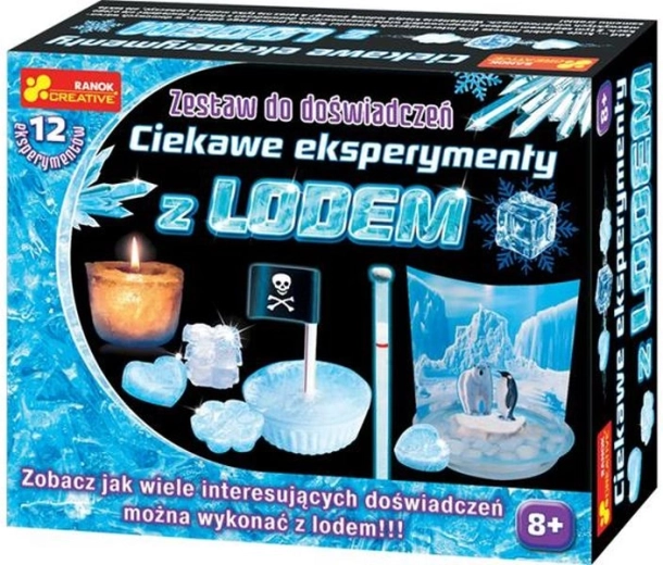 Expériences amusantes avec de la glace