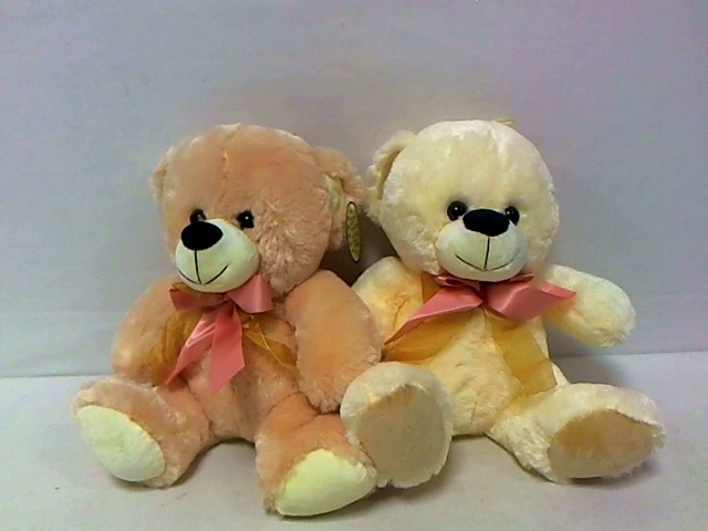 Ours en peluche avec nœud 30 cm