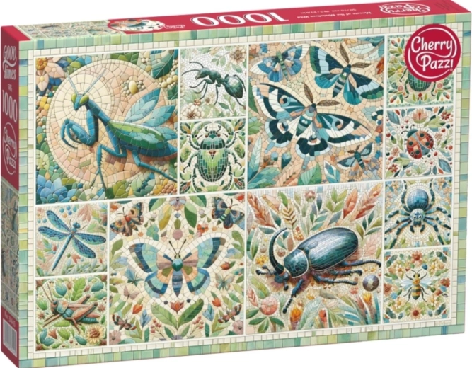 Cherry Pazzi puzzle mosaïque de mini jungle 1000 pièces