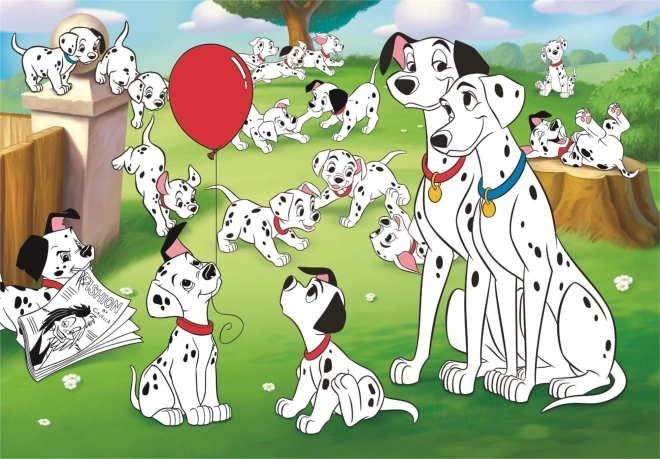 Puzzle CLEMENTONI Disney Les 101 Dalmatiens MAXI 24 pièces