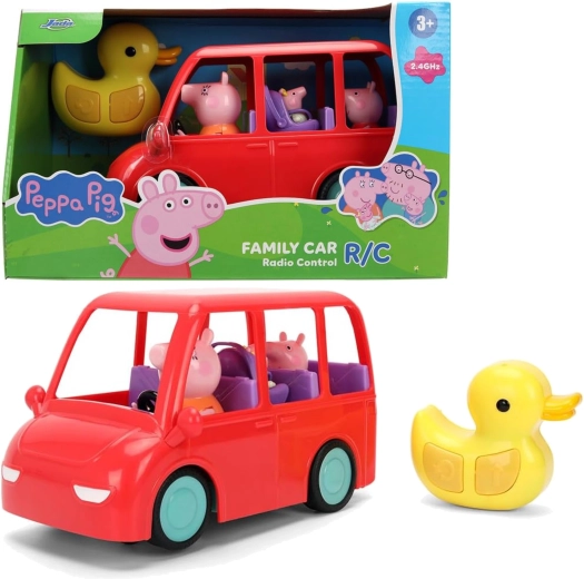 Voiture familiale télécommandée Peppa Pig 17,5 cm