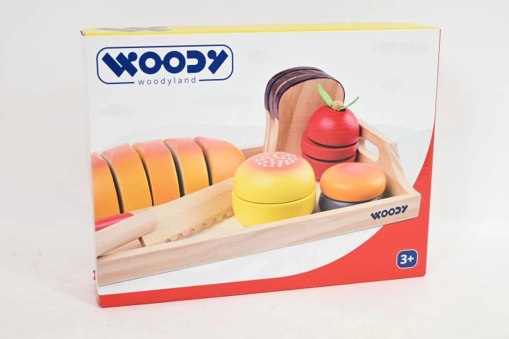Ensemble en bois pour couper le petit-déjeuner