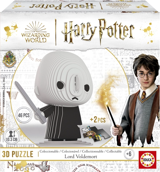 Puzzle 3D Harry Potter : Lord Voldemort 46 pièces