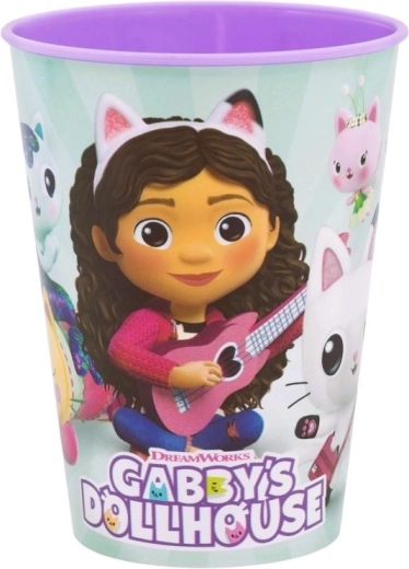 Gobelet en plastique pour enfants La maison magique de Gabby 260 ml
