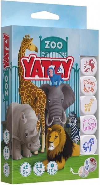 Jeu de dés familial YATZY – zoo, dès 5 ans