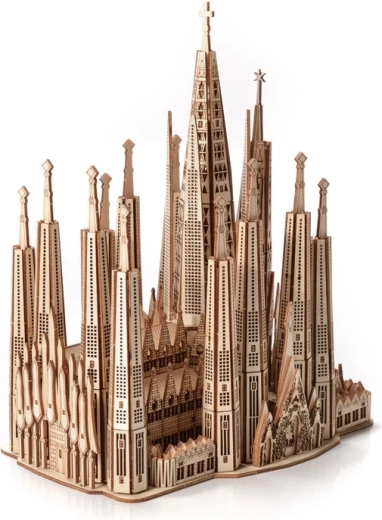 Little Story Puzzle 3D en bois Sagrada Família