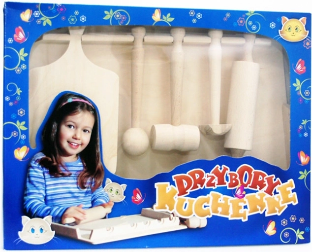 Grande cuisine en bois pour enfants
