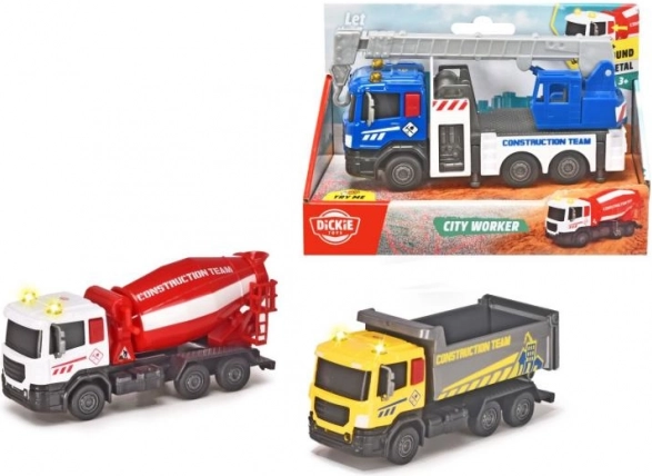 Camion de construction City Worker 17 cm