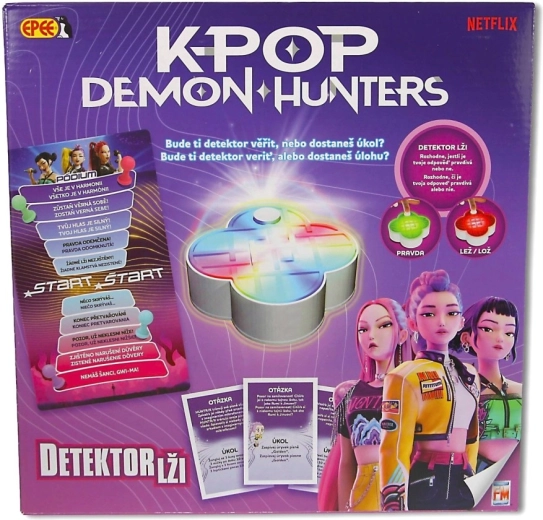 K-POP Demon Hunters détecteur de mensonge – jeu de société