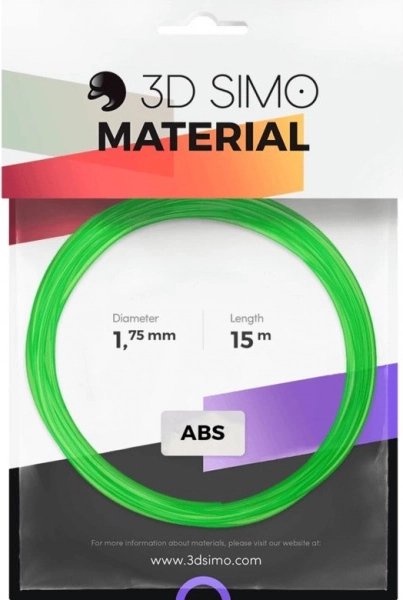Filament ABS transparent 1,75 mm – échantillon 15 m