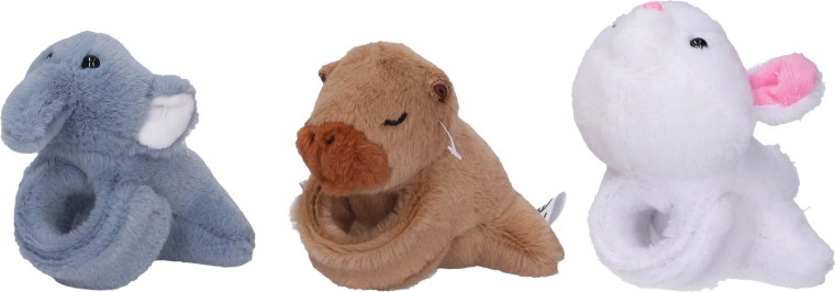Bracelet peluche animal 11 × 7,5 cm