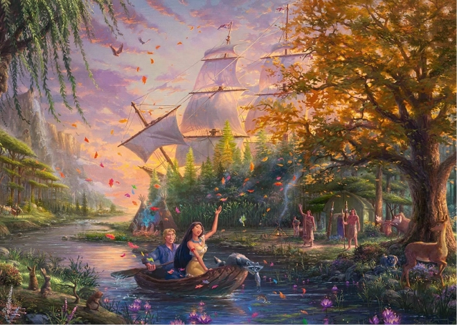 Puzzle Pocahontas 1000 pièces SCHMIDT