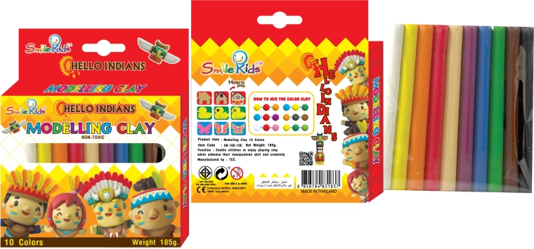 Pâte à modeler 10 couleurs SPARKYS