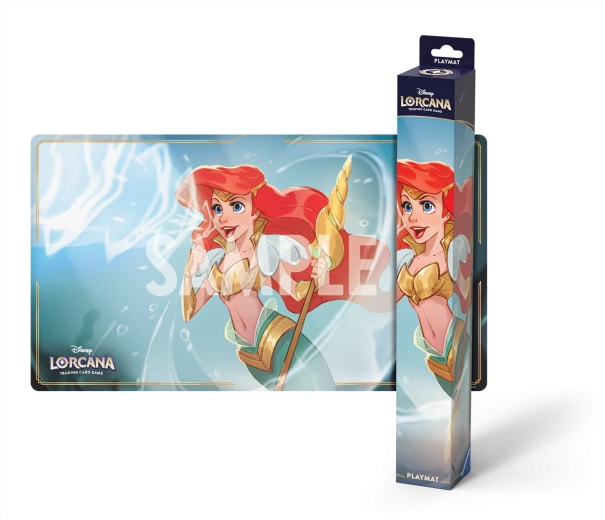 Disney Lorcana set 11 Magie hivernale tapis de jeu Ariel