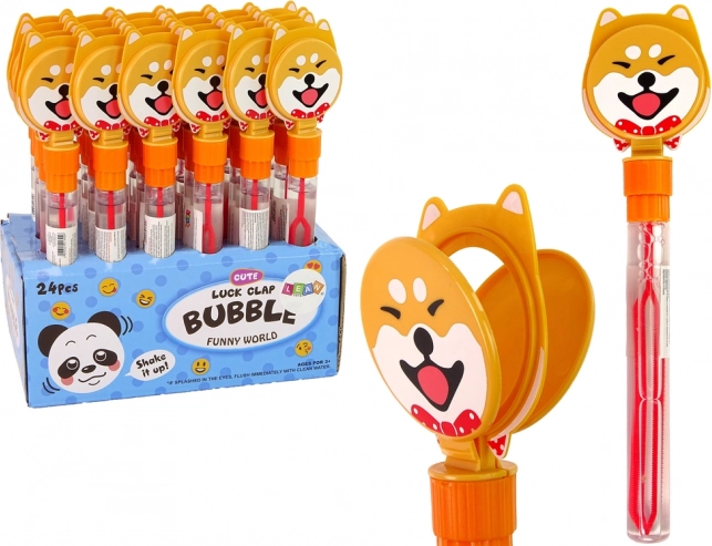 Bulles de savon Chien 30 cm clapet