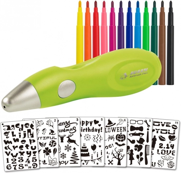 Stylo aérographe électronique JOLLY pour création artistique