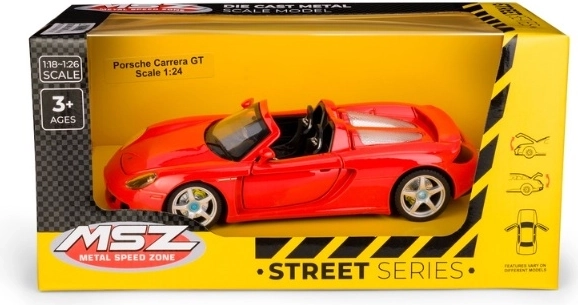 Maquette MSZ Porsche Carrera GT à l'échelle 1:24, rouge