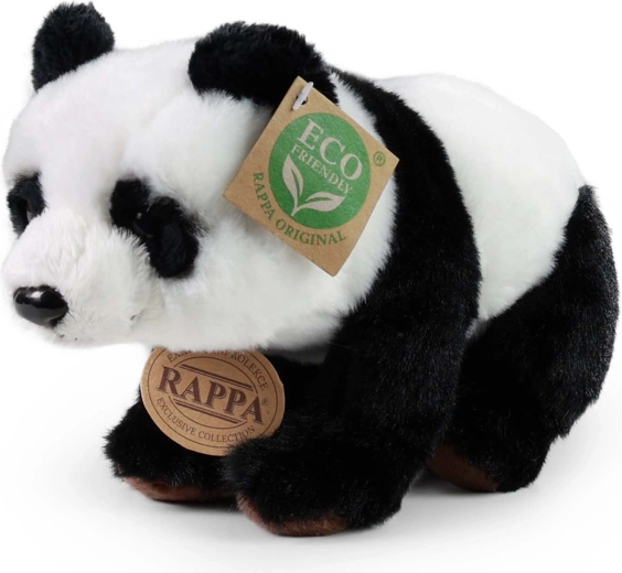 Panda en peluche debout 22 cm écoresponsable de Rappa