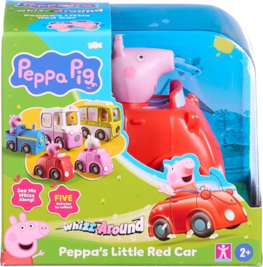 Peppa Pig, petite voiture rouge motorisée à piles