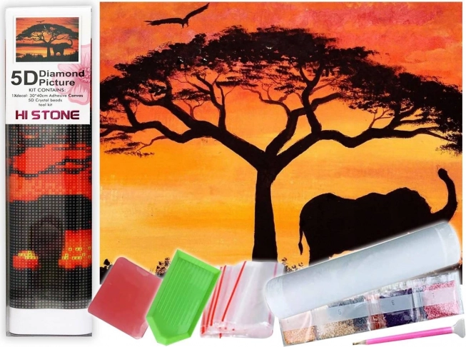 Peinture diamant – kit créatif de mosaïque avec strass
