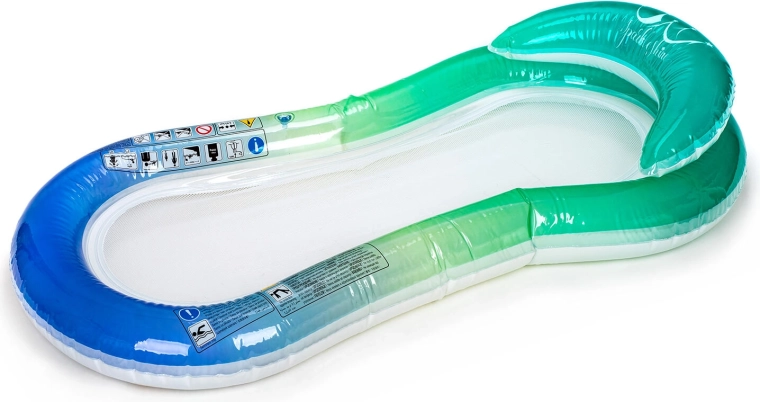 Matelas gonflable avec filet 153 × 72 cm