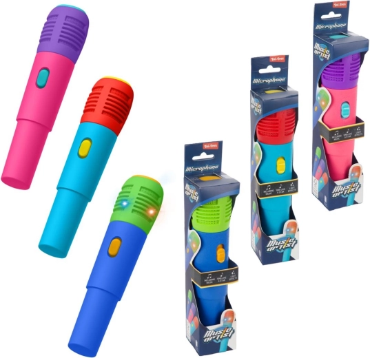 Microphone pour enfants avec lumière et son