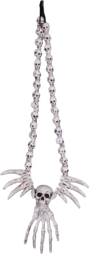 Accessoires de fête – collier avec crânes et pirates