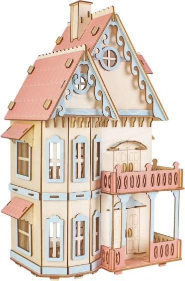 Artisanat du bois puzzle 3D en bois Villa gothique
