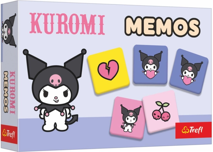 Pexeso Kuromi – en papier, 30 cartes
