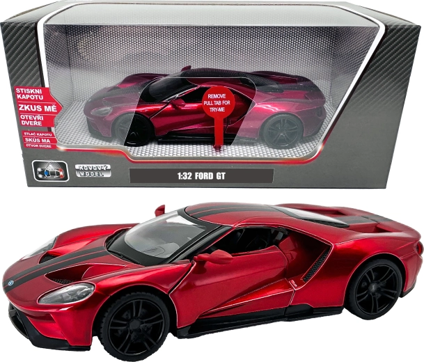 Modèle métallique Ford GT 2017 à l'échelle 1:32 avec lumière et son