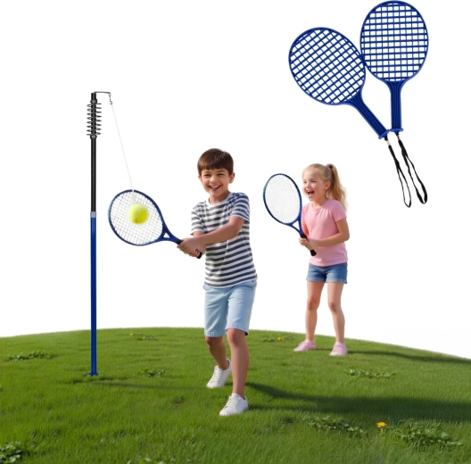 Movepro speedball tennis sur poteau avec 2 raquettes