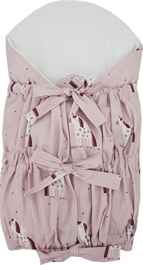 EKO emmaillotage en coton avec insert en noix de coco Unicorn 75 × 75 cm