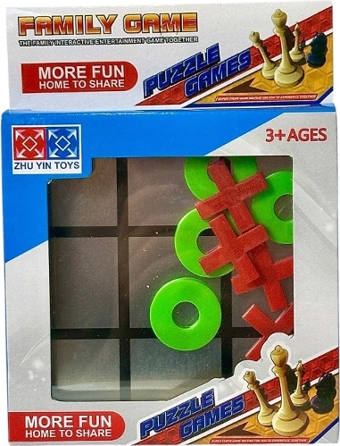 Jeu de logique morpion pour enfants et toute la famille