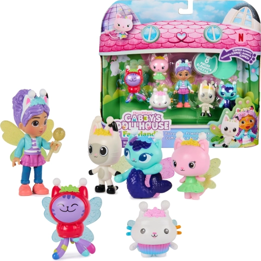 La maison magique de Gabby Fairylandia – coffret de figurines Les amis des contes de fées