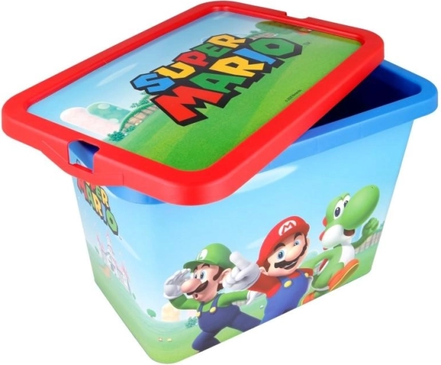 Boîte de rangement avec couvercle Super Mario