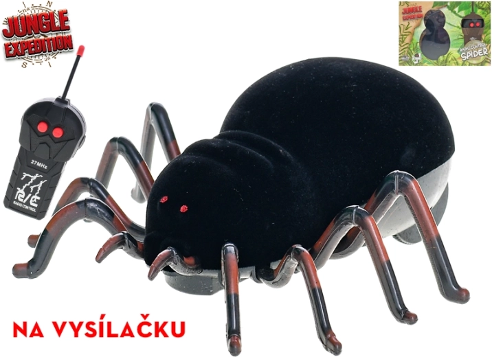 Araignée télécommandée Jungle Expedition 27 MHz, 12 cm