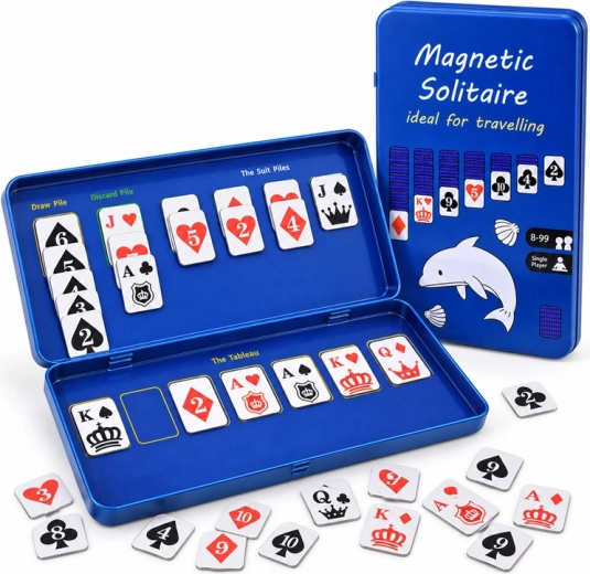 Solitaire magnétique de voyage pour 1 joueur