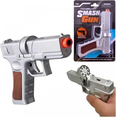 Réplique métallique de pistolet à amorces