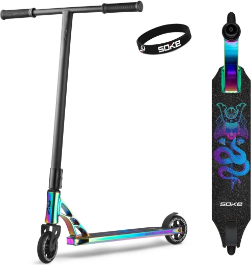 Trottinette freestyle Soke XTR Street Rainbow