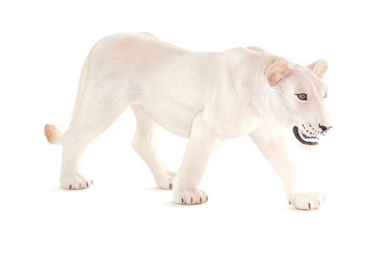 mojo lionne blanche – figurine réaliste pour enfants et collectionneurs