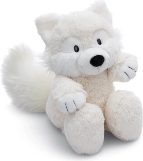 Renard polaire en peluche NICI Vanja Green 20 cm