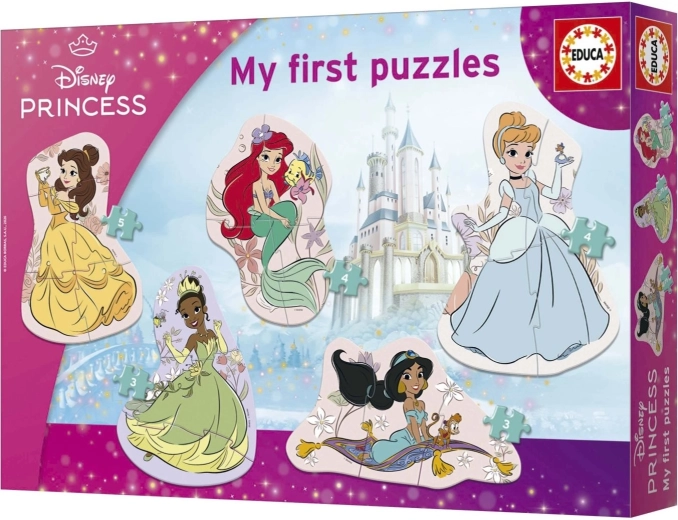 Puzzle progressif Educa Baby Princesses 5 en 1 (3–8 pièces) - 1 pièce