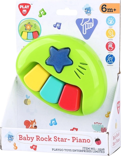 Clavier pour enfants Playgo – star du rock