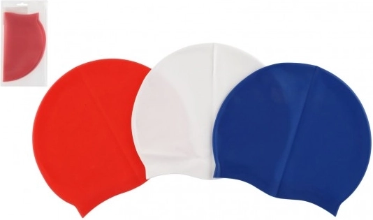 Bonnet de bain en silicone pour enfants – 3 couleurs
