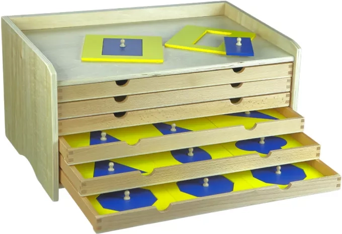Commode géométrique Montessori