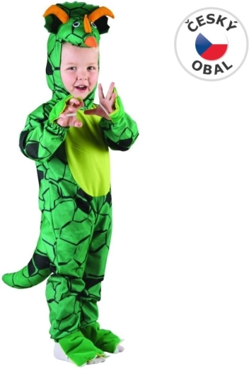 Costume de carnaval enfant Tricératops (80–92 cm)