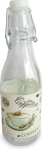 Bouteille en verre avec bouchon mécanique 260 ml TORO Café Bistro
