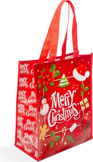 Sac de courses de Noël Merry Christmas