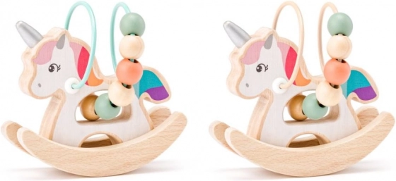 Mini labyrinthe à perles moteur – licorne