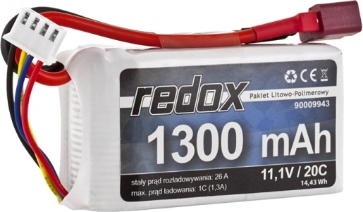 Batterie LiPo Redox 11,1 V 1300 mAh 20C
